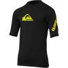 Quiksilver Boys Rash Guard All Time Short Sleeve(Yellow)