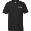 Quiksilver Boys’ Short Sleeve Logo Graphic T-Shirt, Soft & Comfortable, Regular Fit(Black Heather Paradise)