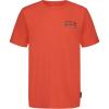 Quiksilver Boys’ Short Sleeve Logo Graphic T-Shirt, Soft & Comfortable, Regular Fit(Coral Snake)