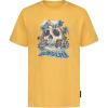 Quiksilver Boys’ Short Sleeve Screen Print Graphic T-Shirt, Soft & Comfortable, Regular Fit(Chamois Paradise)