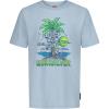 Quiksilver Boys’ Short Sleeve Screen Print Graphic T-Shirt, Soft & Comfortable, Regular Fit(Skeleton Chillin)