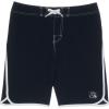 Quiksilver Kids Original Scallop 17 (Big Kids)(Black)