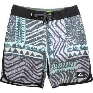 Quiksilver Boys (Ages 8-16) Scallop 16″ Boardshort(Midnight Navy (Highlite))
