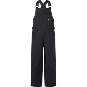 Quiksilver Boys’ Heavyweight Ski Snow Bib Overalls, Insulated & Waterproof(Black)