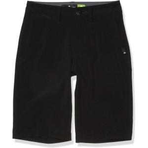 Quiksilver Boys’ Legacy Union Amphibian Shorts(Heather Black)