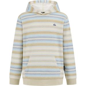 Quiksilver Boys’ Pullover Hoodie Sweatshirt, Soft & Comfortable Fleece, Front Pocket(Moonshine Otway)