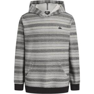 Quiksilver Boys’ Pullover Hoodie Sweatshirt, Soft & Comfortable Fleece, Front Pocket(Phantom Otway)