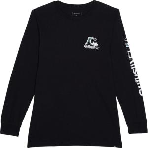 Quiksilver Boys Rolling Circle Tee Shirt(Black)