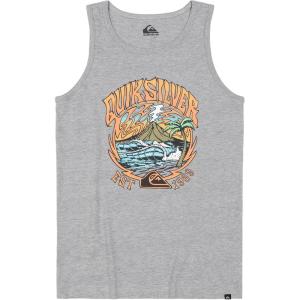 Quiksilver Boys’ Sleeveless Graphic Tank Top Shirt(Grateful Wave)