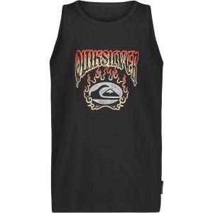 Quiksilver Boys’ Sleeveless Graphic Tank Top Shirt(Phantom Temple)