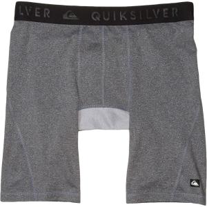 Quiksilver Boys’ Solid Rashie Short Youth Rashguard Under Garment(Tarmac Heather)