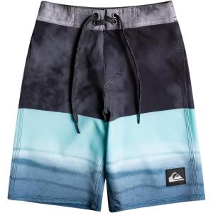 Quiksilver Boys’ Surfsilk Five 0 14 Boardshort Swim Trunk Bathing Suit(Black)