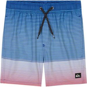 Quiksilver Boys’ Volley Swim Trunks with UPF 50+ Sun Protection, Quick Dry Bathing Suit Shorts(Royal Blue Massive)