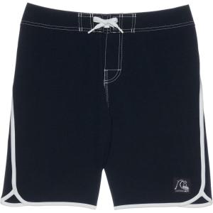 Quiksilver Kids Original Scallop 17 (Big Kids)(Black)