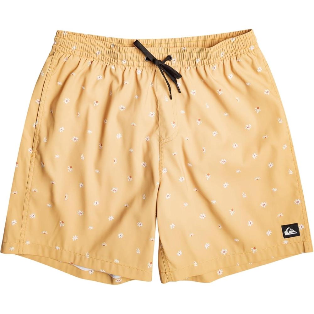 image:imageQuiksilver Mens Quiksilver Mens Remade Mix 17 Volley Boardshort Swim TrunkMustard 233