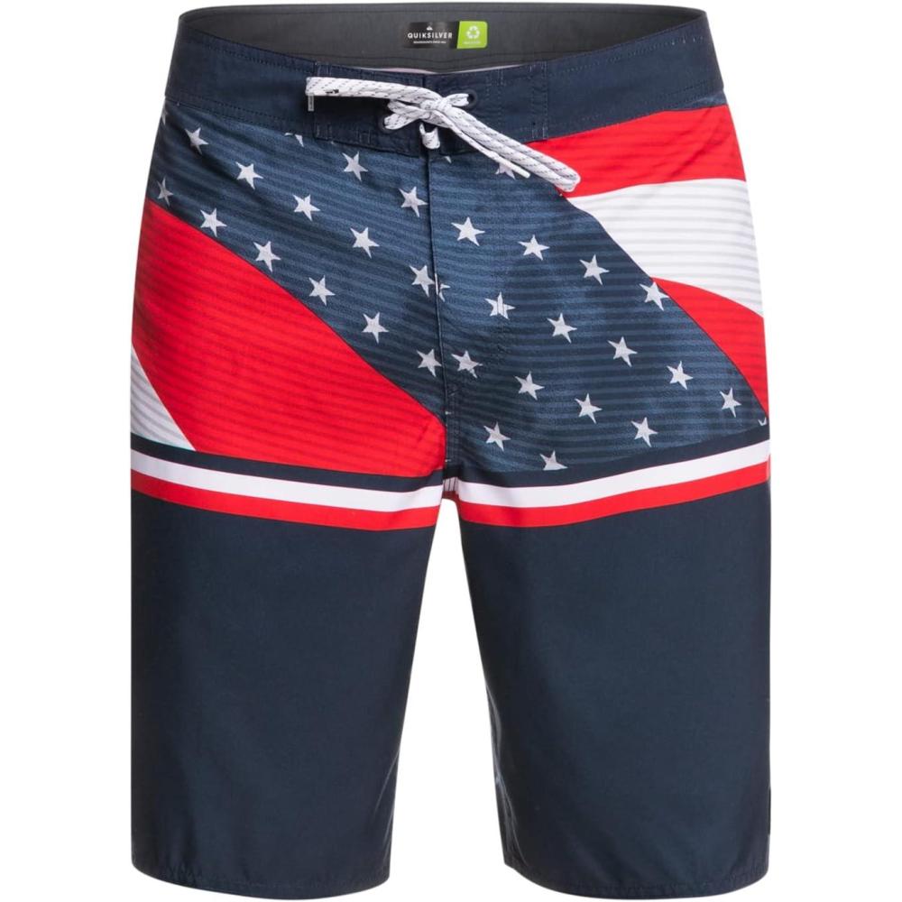 image:imageQuiksilver Mens Standard Everyday USA 20 Boardshort Swim Trunk Bathing SuitNavy Blazer