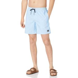 Quiksilver Men’s Quiksilver Men’s Remade Mix 17 Volley Boardshort Swim Trunk(Clear Sky 233)