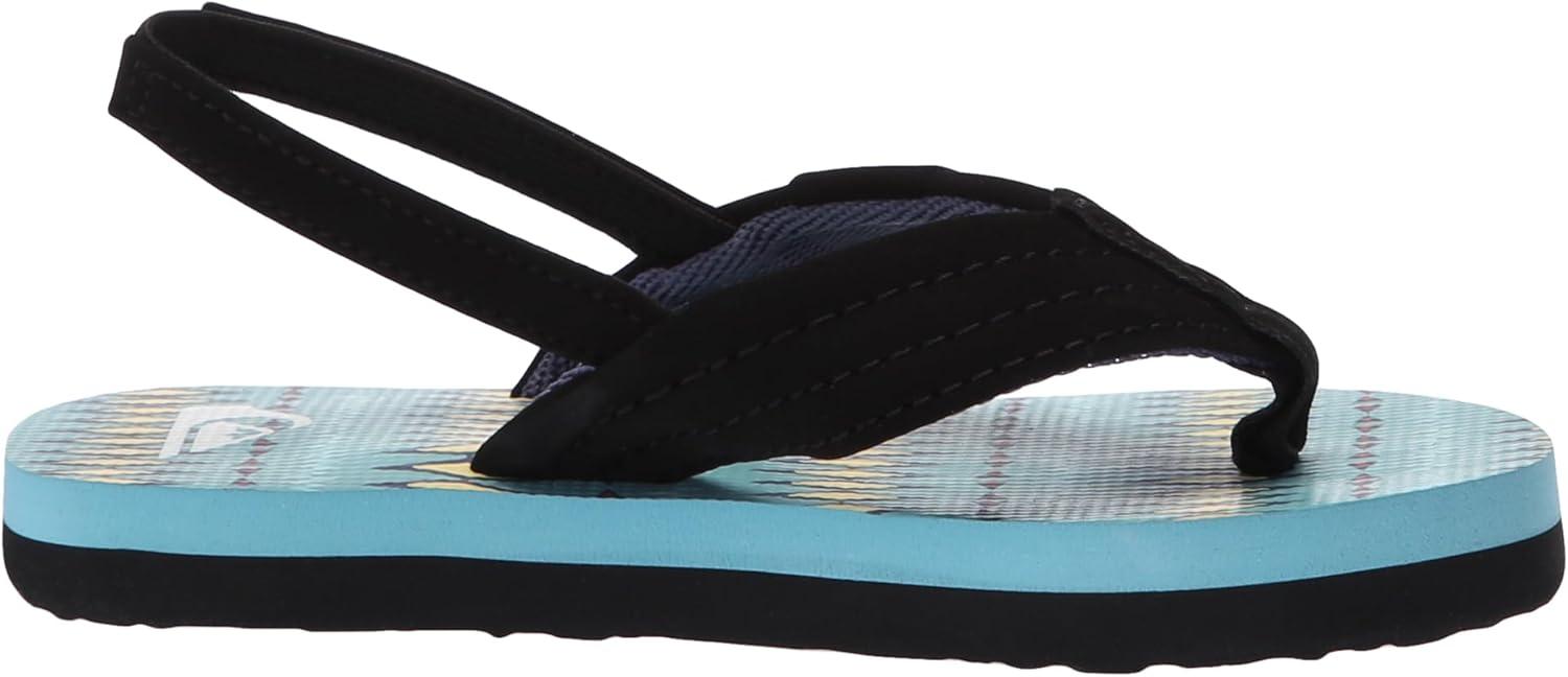 image:imageQuiksilver Boys Quiksilver Boys Molokai Layback 3 Point Flip Flop Sandal ToddlerBlackBlueBlue 241