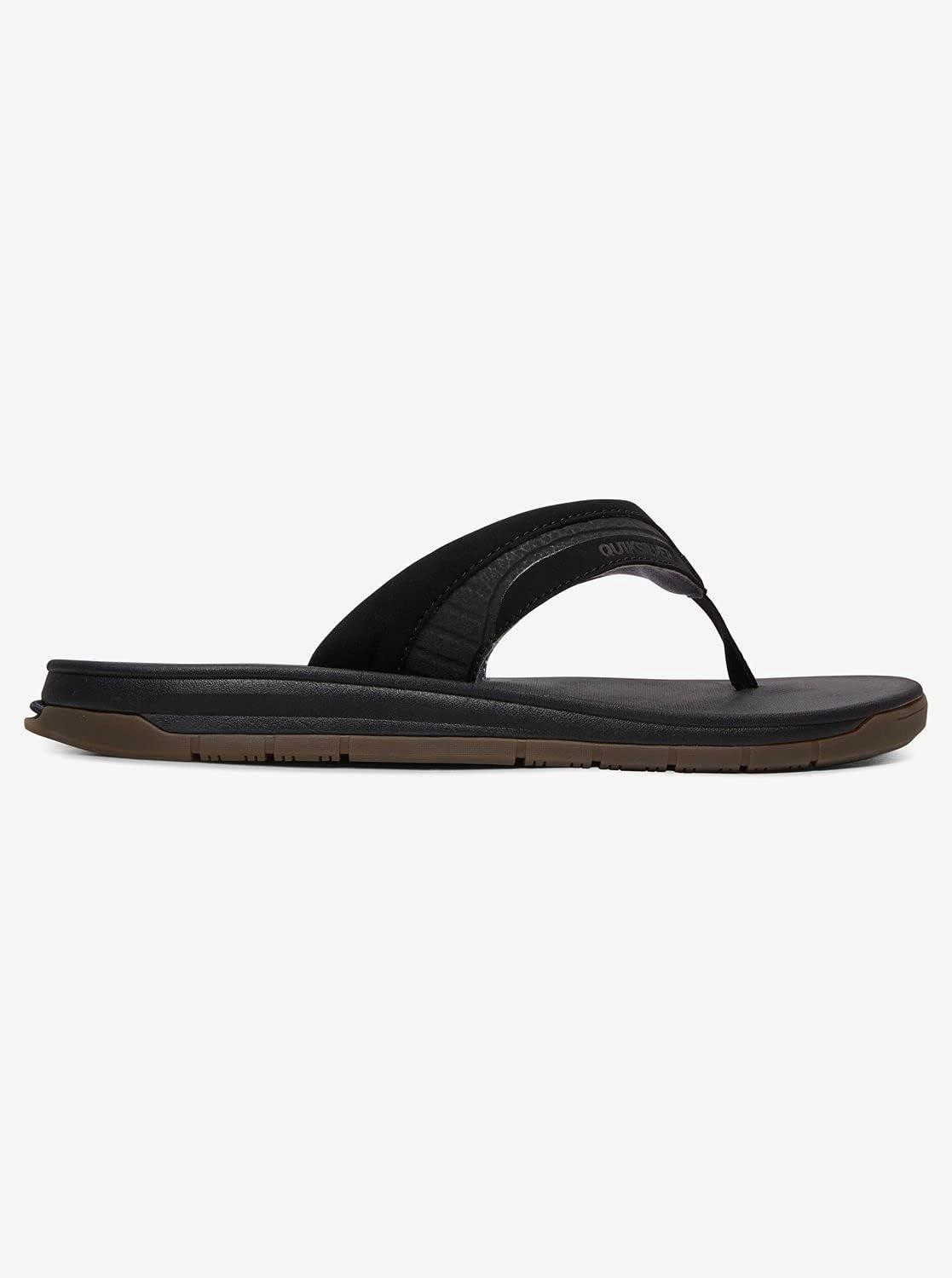 image:imageQuiksilver Mens Coastal Excursion Travel Sandl SandalBlackBlackBrown