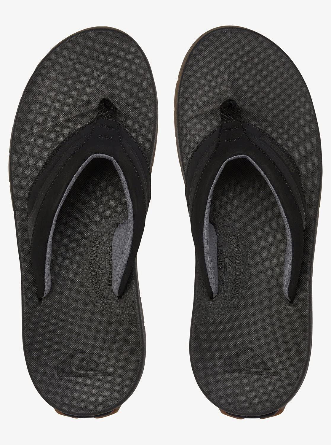 image:imageQuiksilver Mens Coastal Excursion Travel Sandl SandalBlackBlackBrown