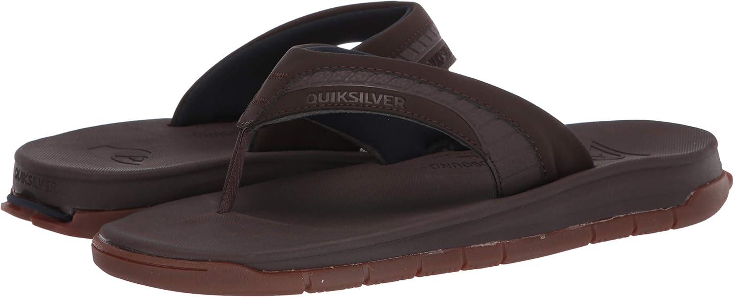 image:imageQuiksilver Mens Coastal Excursion Travel Sandl SandalBrownBrownBrown