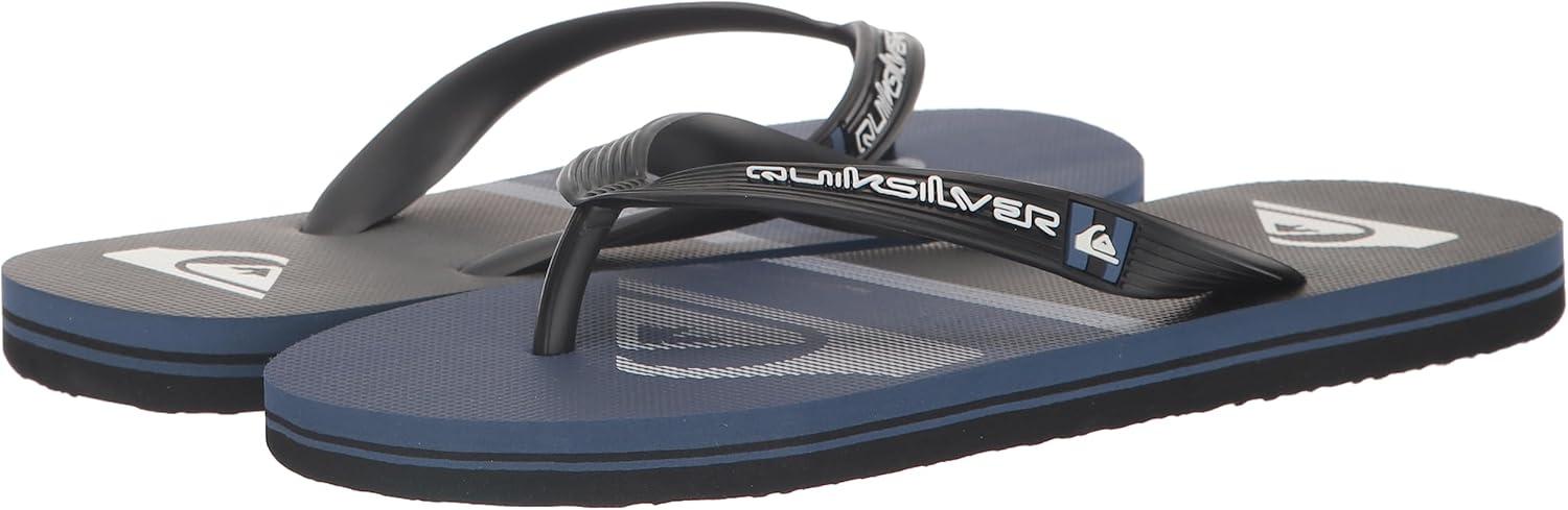 image:imageQuiksilver Mens Molokai Swell Vision Flip Flop SandalGrey 1 233