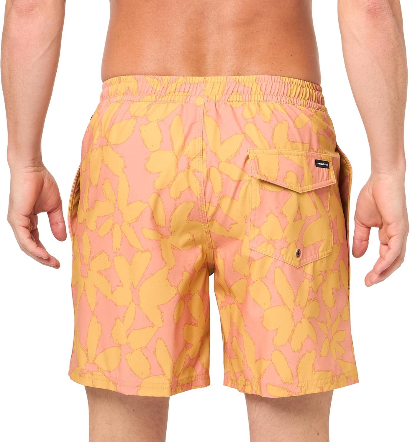 image:imageQuiksilver Mens Quiksilver Mens Surfsilk Mix 17 Volley Boardshort Swim TrunkCanyon Clay 241