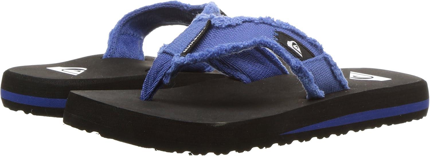 image:imageQuiksilver Monkey Abyss Boys Flip FlopsBlueBlackBlue