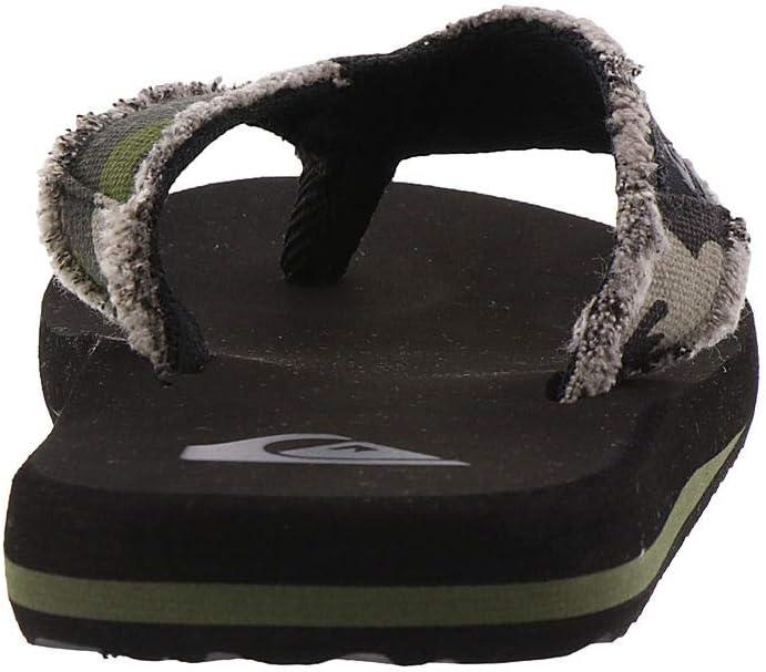 image:imageQuiksilver Monkey Abyss Boys Flip FlopsGreenBrownBlack