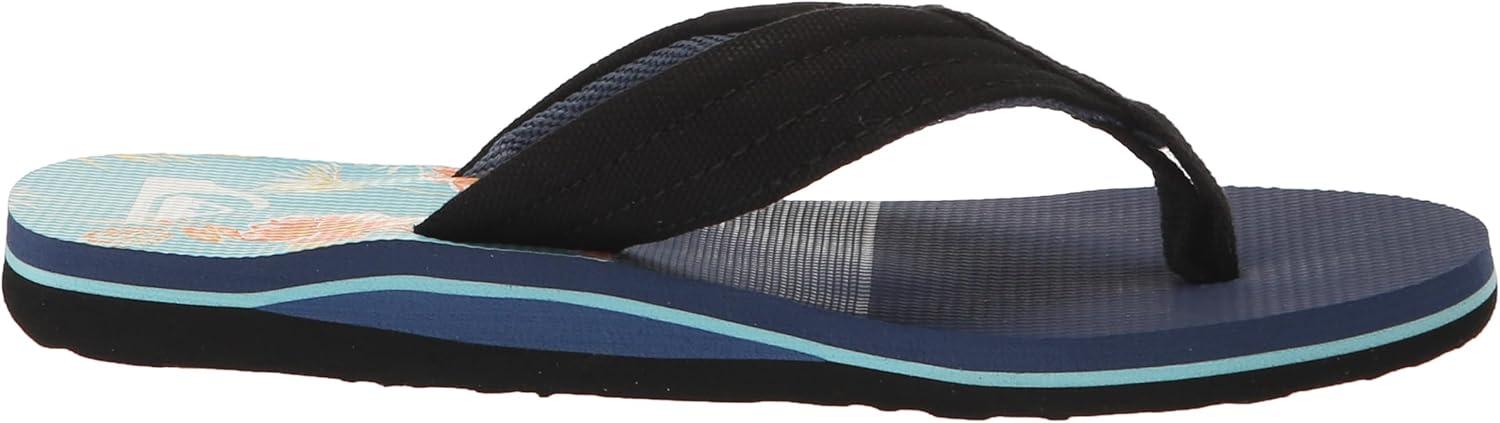 image:imageQuiksilver boys Boys Molokai Layback Ii Flip Flop Sandal YouthBlueBlueGrey 234