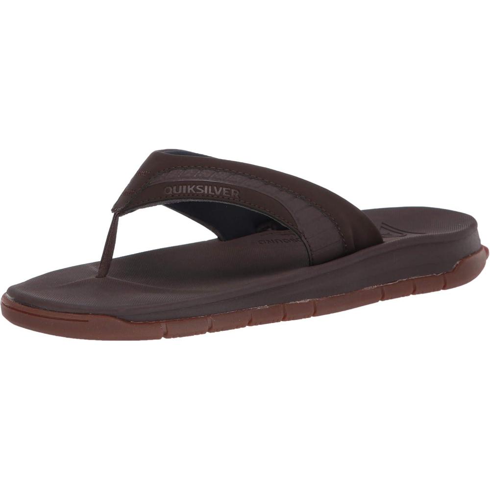 image:imageQuiksilver Mens Coastal Excursion Travel Sandl SandalBrownBrownBrown