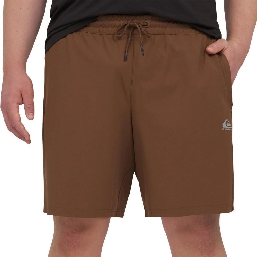 image:imageQuiksilver Mens Comfort Stretch Dry Flight Active Short US Alpha Small Regular Regular Brown