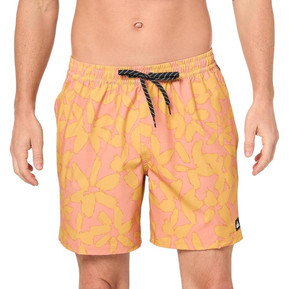 image:imageQuiksilver Mens Quiksilver Mens Surfsilk Mix 17 Volley Boardshort Swim TrunkCanyon Clay 241