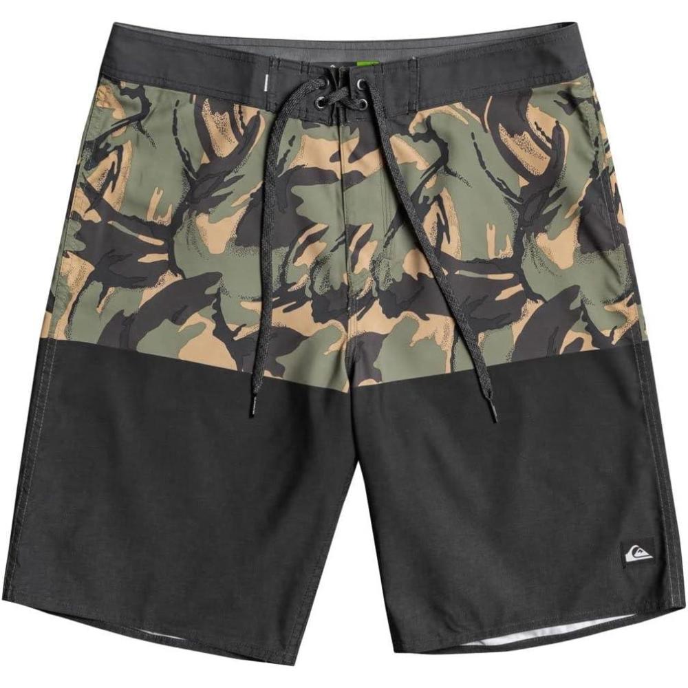 image:imageQuiksilver Mens Standard Everyday Division 20 Boardshort Swim TrunkBlackBlack