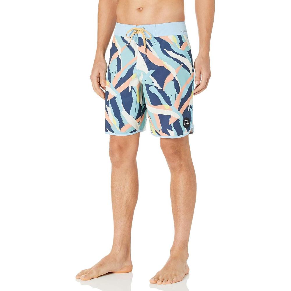 image:imageQuiksilver Mens Standard Highline Scallop Variable 19 Boardshort Swim TrunkNasturium