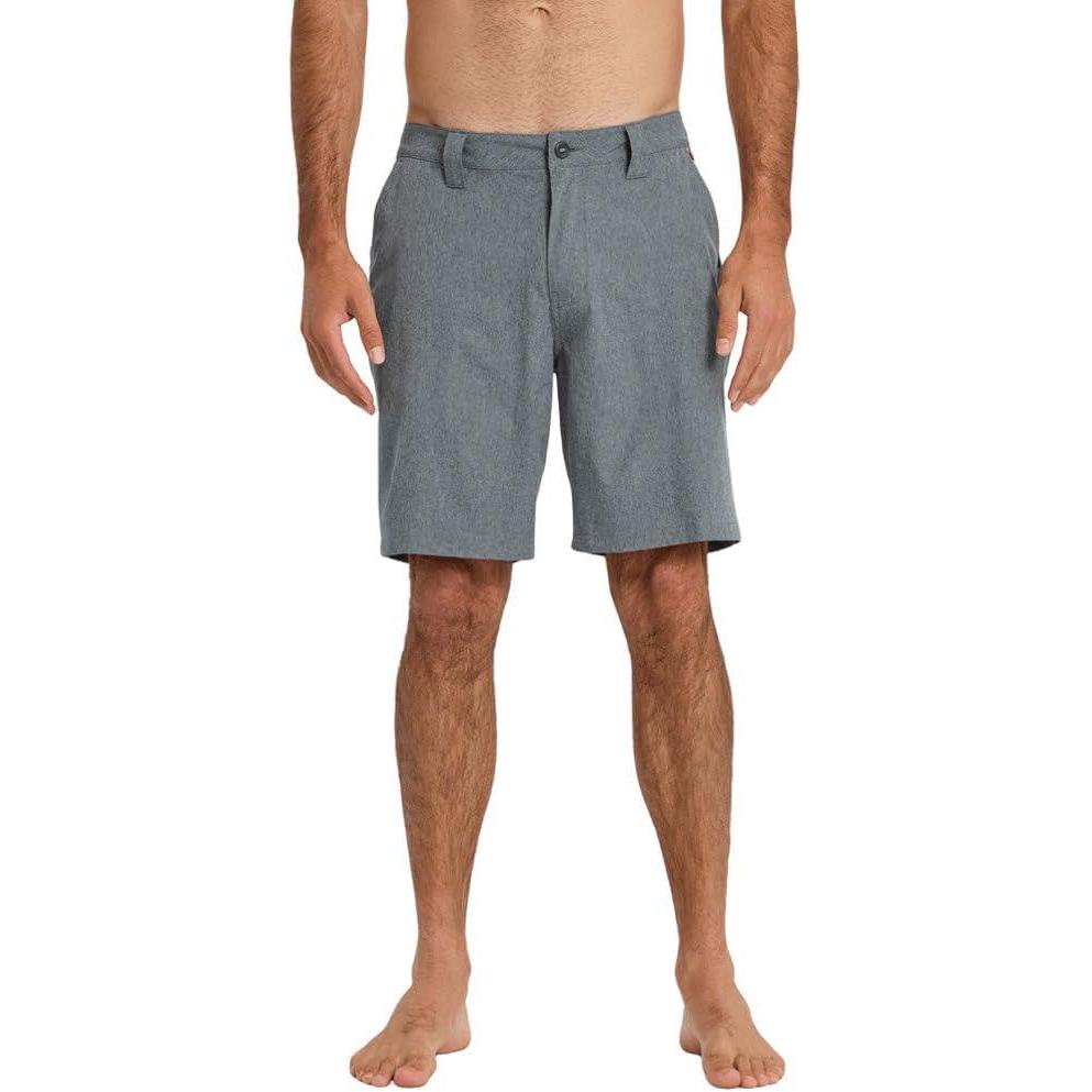 image:imageQuiksilver Mens Union Heather Amphibian 20 Hybrid ShortsBlack