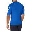 Quiksilver Men’s All Time Ss Short Sleeve Rashguard Surf Shirt(Electric Royal)