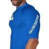 Quiksilver Men’s All Time Ss Short Sleeve Rashguard Surf Shirt(Electric Royal)