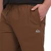 Quiksilver Men’s Comfort Stretch Dry Flight Active Short (US, Alpha, Small, Regular, Regular, Brown)