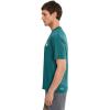 Quiksilver Men’s DNA Logo Short Sleeve Surf Tee(Mediterranea)