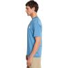 Quiksilver Men’s DNA Logo Short Sleeve Surf Tee(Riviera)