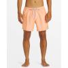 Quiksilver Men’s Everyday Solid 15 Volley Boardshort Swim Trunk(Papaya Punch)