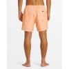 Quiksilver Men’s Everyday Solid 15 Volley Boardshort Swim Trunk(Papaya Punch)