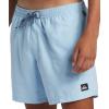 Quiksilver Mens Everyday Solid Volley 15 Swim Trunk(Airy Blue)