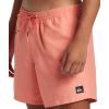 Quiksilver Mens Everyday Solid Volley 15 Swim Trunk(Living Coral)
