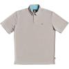 Quiksilver Mens Men’s Water Polo 2 Lightweight Quick Dry Collared Polo Shirt(Flint Gray)