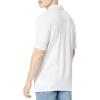 Quiksilver Mens Men’s Water Polo 2 Lightweight Quick Dry Collared Polo Shirt(White)