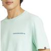 Quiksilver Men’s Regular Fit Premium Soft Cotton Tee Short Sleeve T-Shirt(Brook Green)