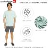 Quiksilver Men’s Regular Fit Premium Soft Cotton Tee Short Sleeve T-Shirt(Brook Green)