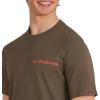Quiksilver Men’s Regular Fit Premium Soft Cotton Tee Short Sleeve T-Shirt(Canteen)
